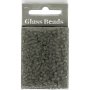 Rocaillepärlor 3 mm Grå 25 g Rocaillepärlor 3 mm Grå 25 g