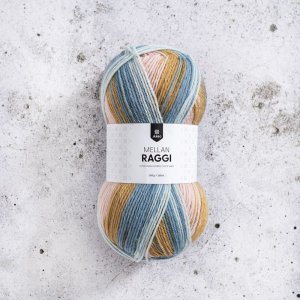 Mellanraggi 100g Gradient Pastell Rainbow Mellanraggi 100g Gradient Pastell Rainbow